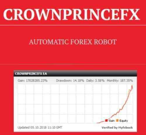 CROWN PRINCE FX EA + BONUS FOREX SYSTEM Unlimited MT4 System Metatrader 4 Expert Robot Forex Expert Advisor Trading